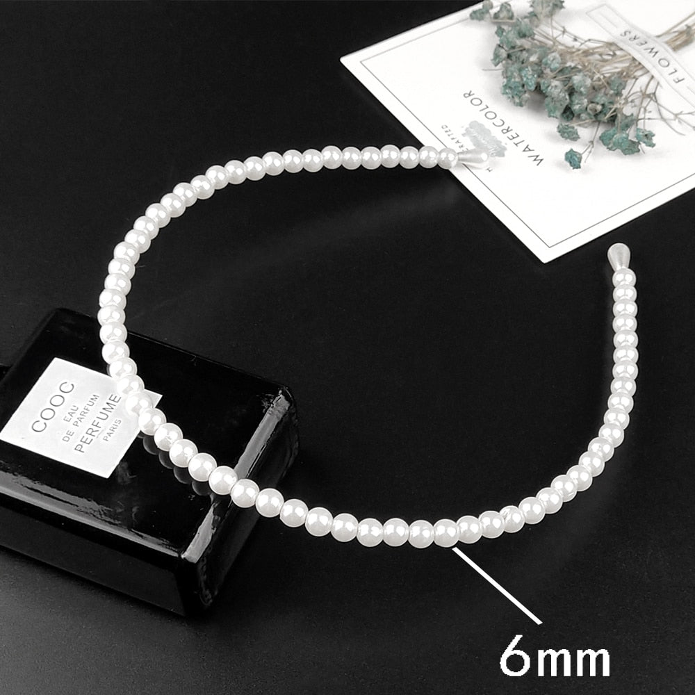 New Luxury Big Pearl Hair hoop for Women Hair Elegant headband Fashion Girls Hair Headwear