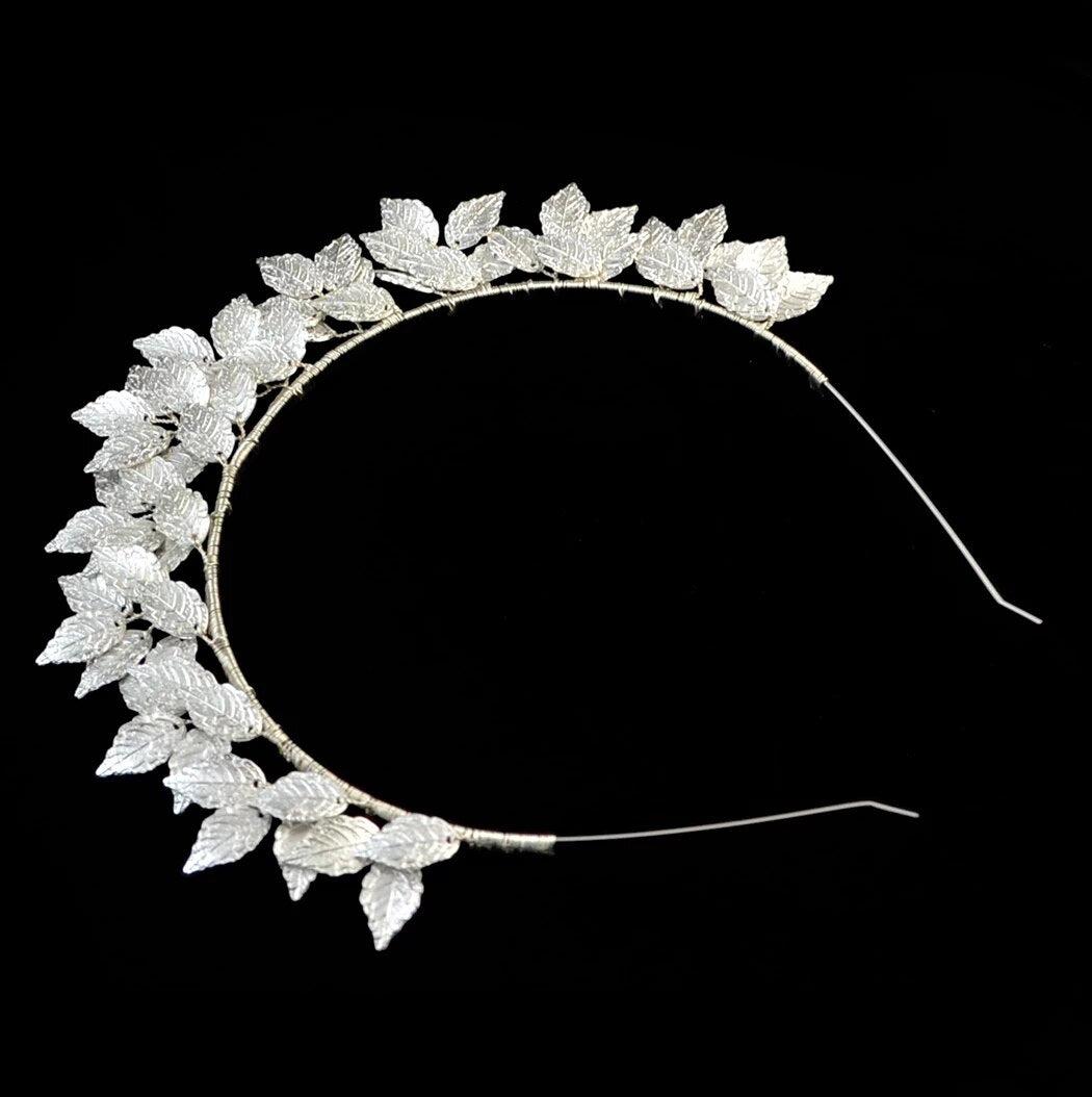 Greek Crown Goddess Headdress Olive Crown Bridal Gold Foil Branch Women's Headdress Roman Wedding Women's Ceremony
