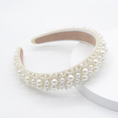 Hair Accessories Pearls Beads Headbands