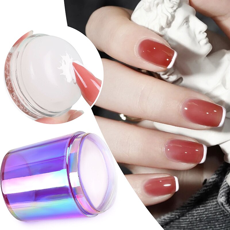 Aurora Silicone Nail Stamper Accessories for Art Decoration nail art