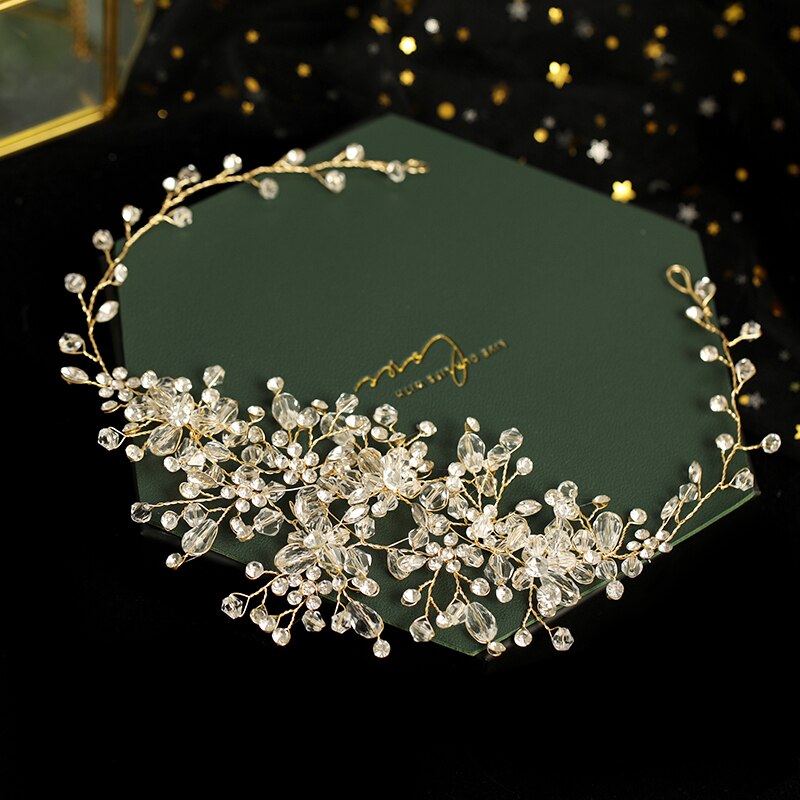 Luxurious Flower Headbands Tiaras Wedding Hair Accessories For wedding