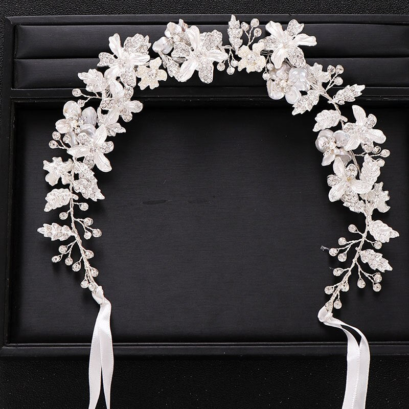 Luxurious Flower Headbands Tiaras Wedding Hair Accessories For wedding