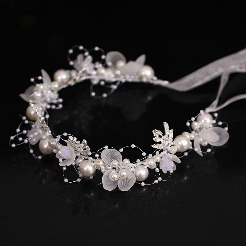 Luxurious Flower Headbands Tiaras Wedding Hair Accessories For wedding