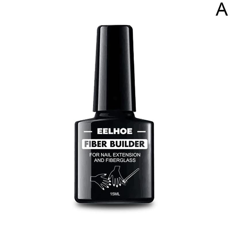 15ml Fiber Builder Glue Gel Nail Art With 10 Pcs Nail