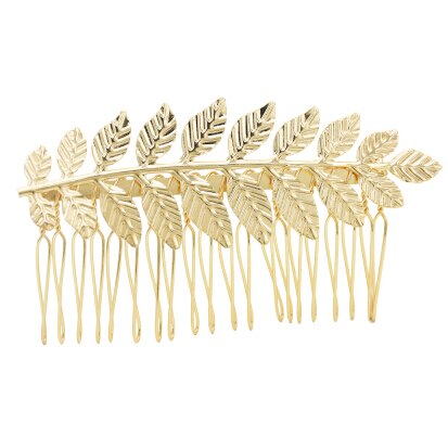 Greek Crown Goddess Headdress Olive Crown Bridal Gold Foil Branch Women's Headdress Roman Wedding Women's Ceremony