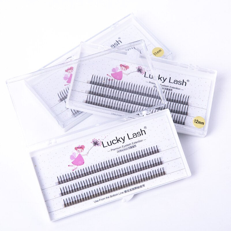 3D Shape Individual Natural Fluffy Russian eyelashes