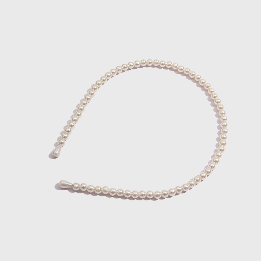 Fashion Boho Ethnic Shell Pearl Hair Clip Bands Headband Bridal Hair Accessories Head Wear Hairband Head Hoop Jewelry