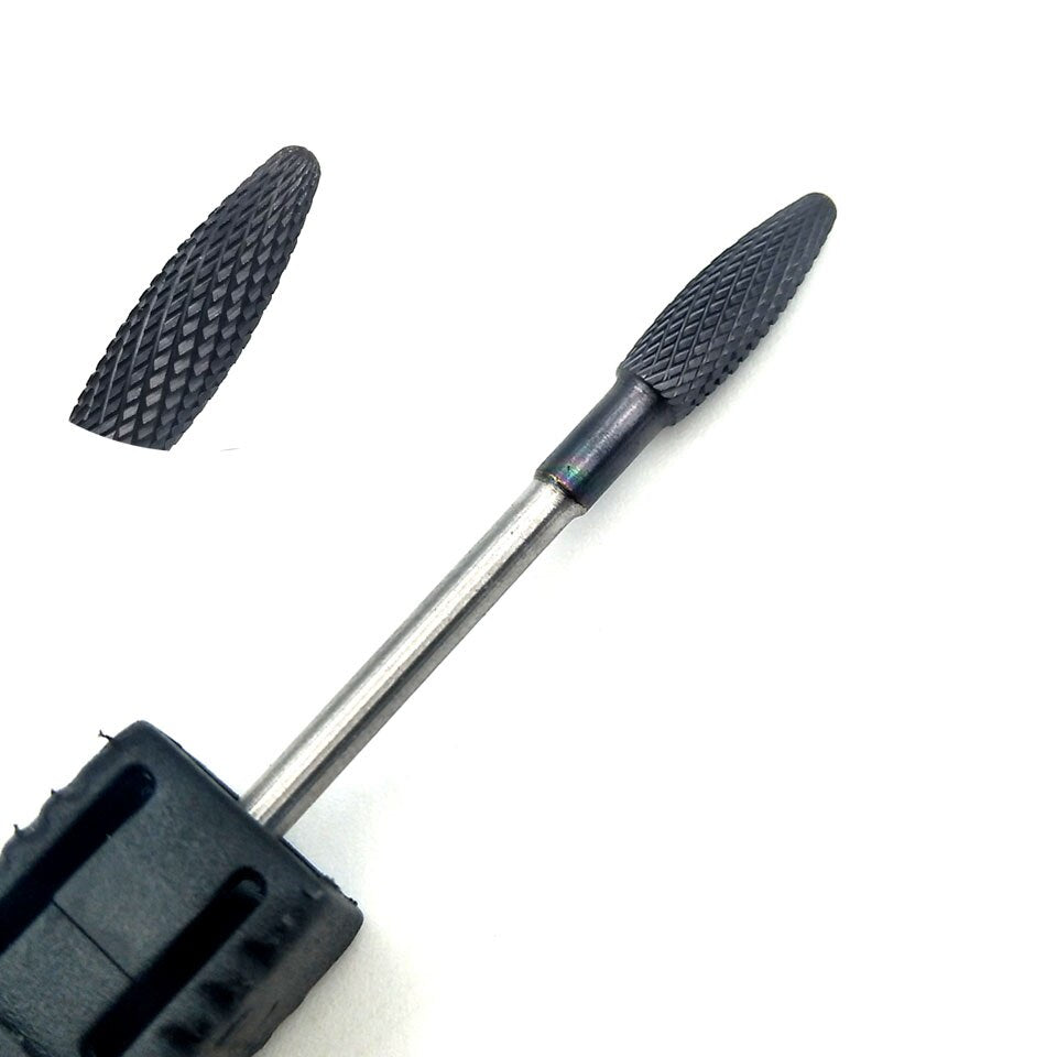 Black Coated manicure nail tools for easy manicure