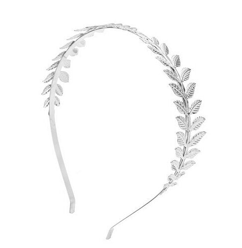 Greek Crown Goddess Headdress Olive Crown Bridal Gold Foil Branch Women's Headdress Roman Wedding Women's Ceremony