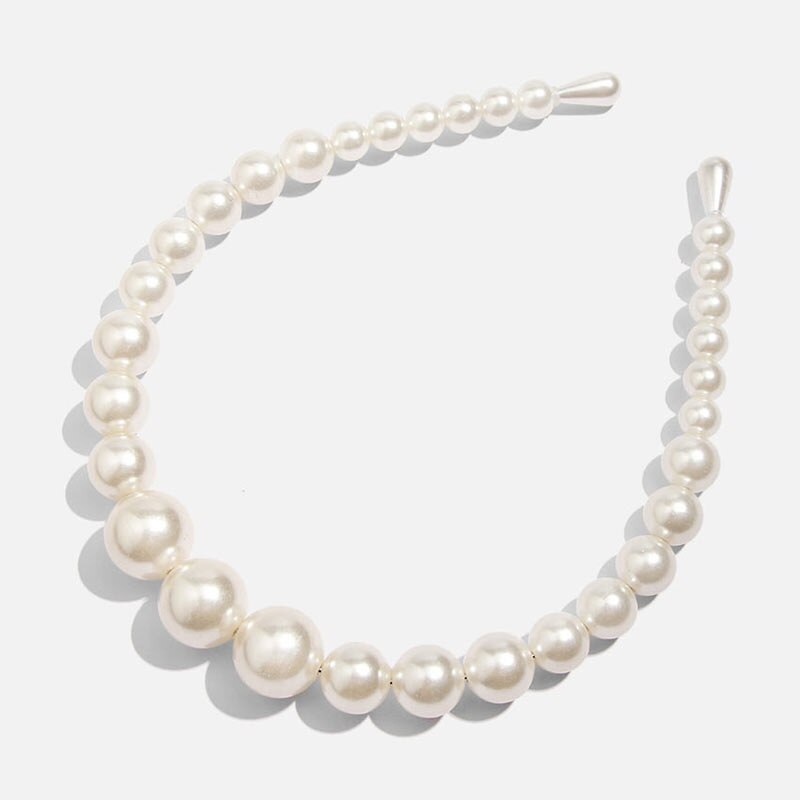 Fashion Boho Ethnic Shell Pearl Hair Clip Bands Headband Bridal Hair Accessories Head Wear Hairband Head Hoop Jewelry
