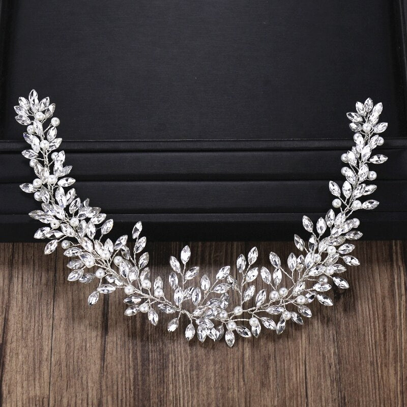 Luxurious Flower Headbands Tiaras Wedding Hair Accessories For wedding