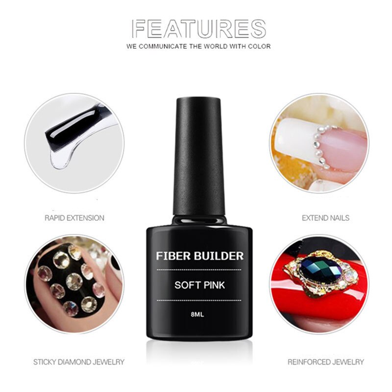 8ML 3 Colors Gel Nail Art Manicure