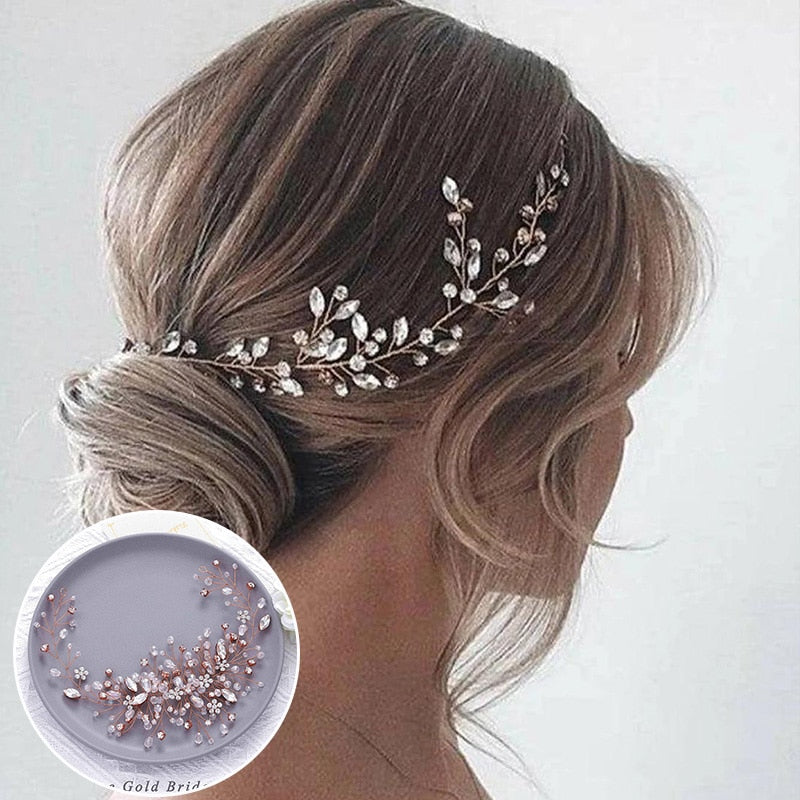 Crystal Hair Combs Headbands Accessories