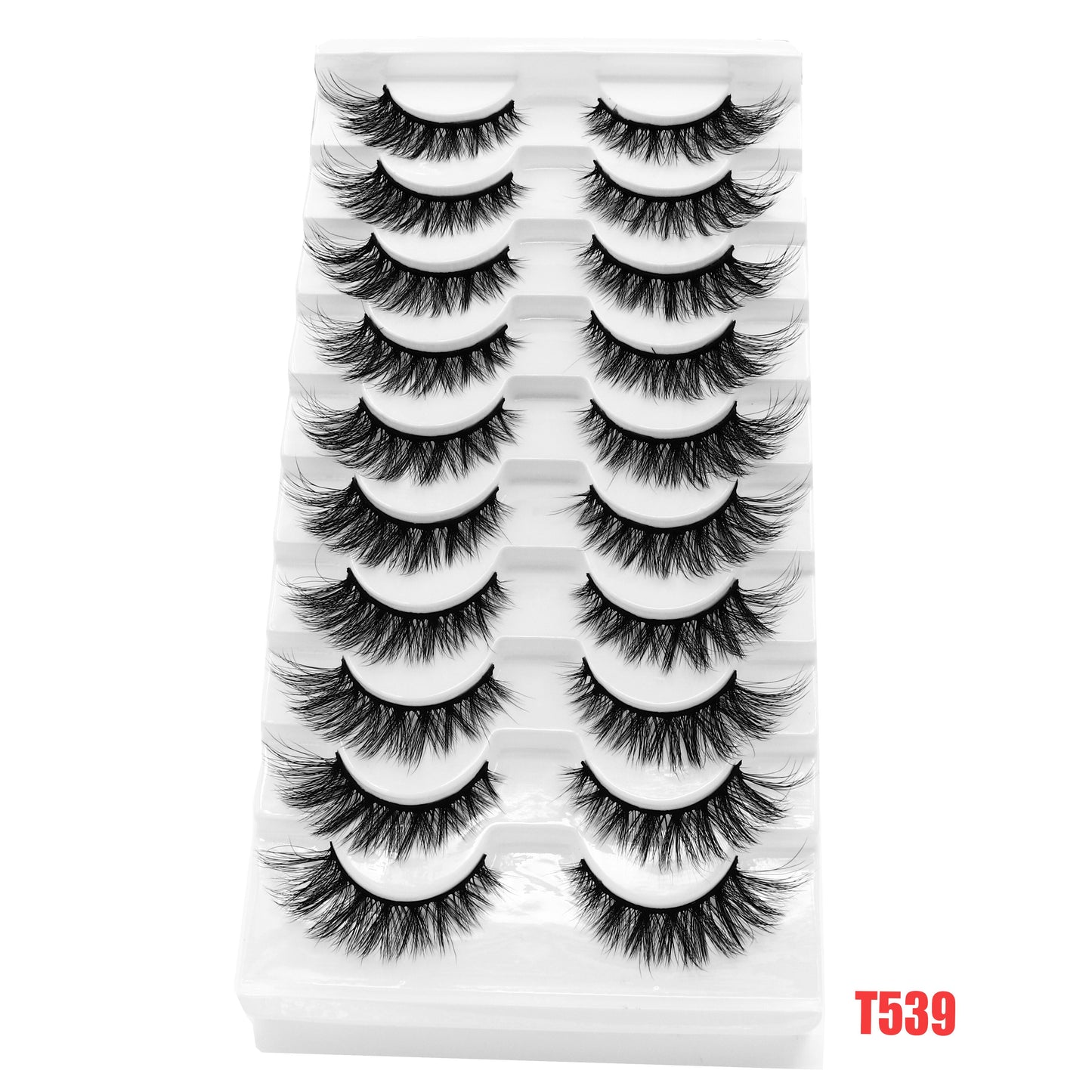 10/5 Pairs Natural Cat Eye Lashes