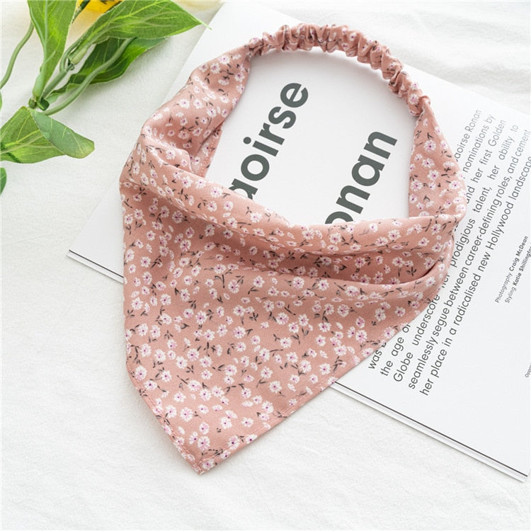Women Girl Hair Accessories triangular hairband