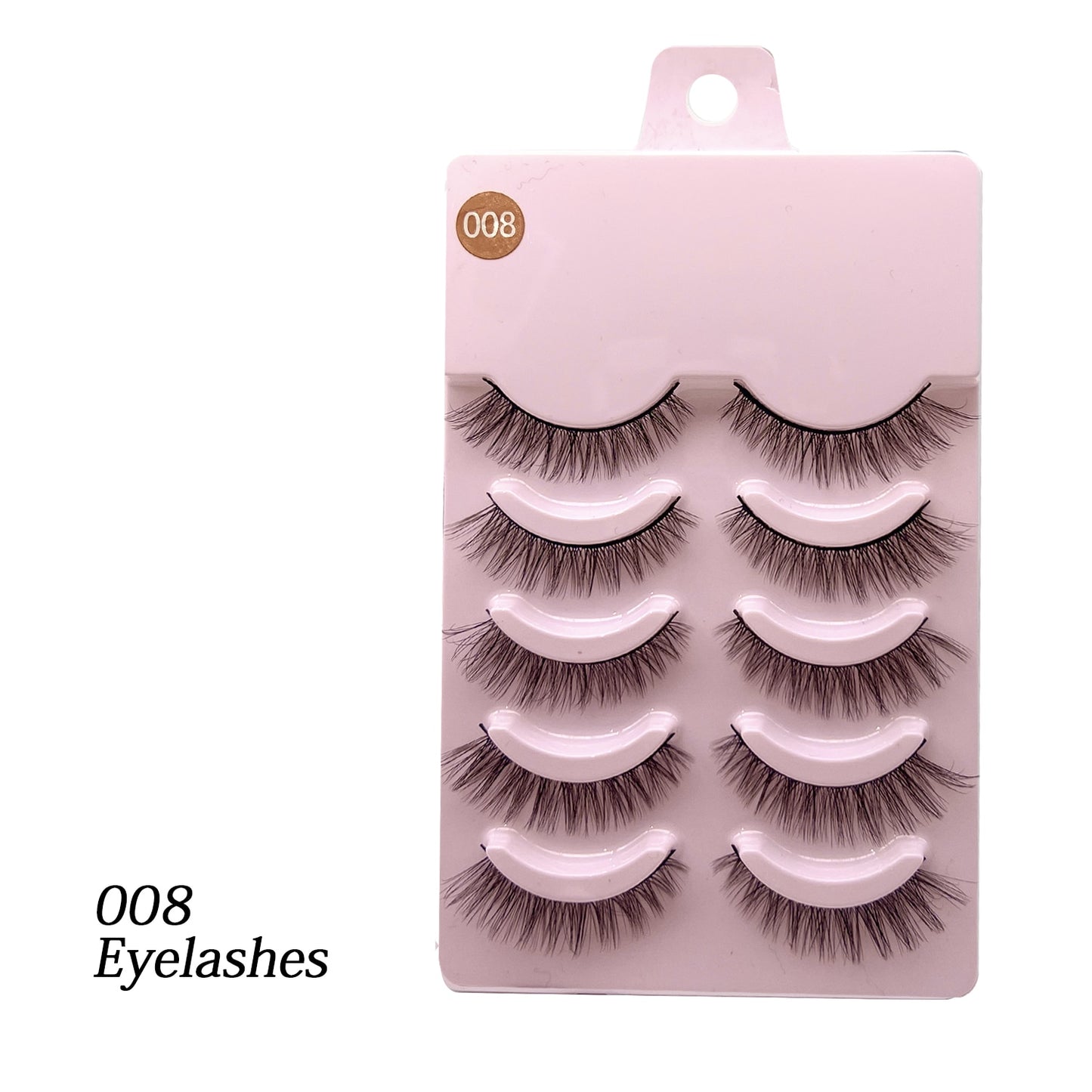 Natural 5 Pairs Professional Makeup Lashes Wispy False Eyelashes Korean Style Free shipping Cosplay Soft New Manga Beauty