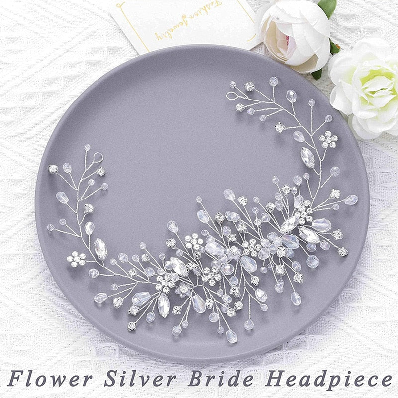 Crystal Hair Combs Headbands Accessories