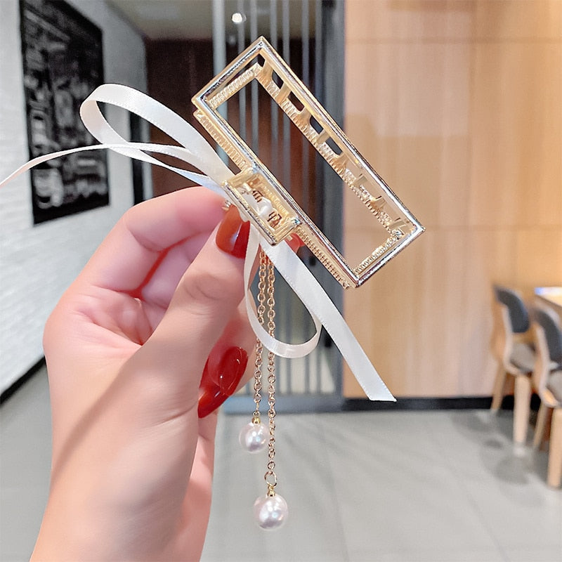 Women Geometric Hair Claw Girls Clamps Fashion Metal Hair Crab Cross Hair Clips Headband Hairpin Fashion Hair Accessories