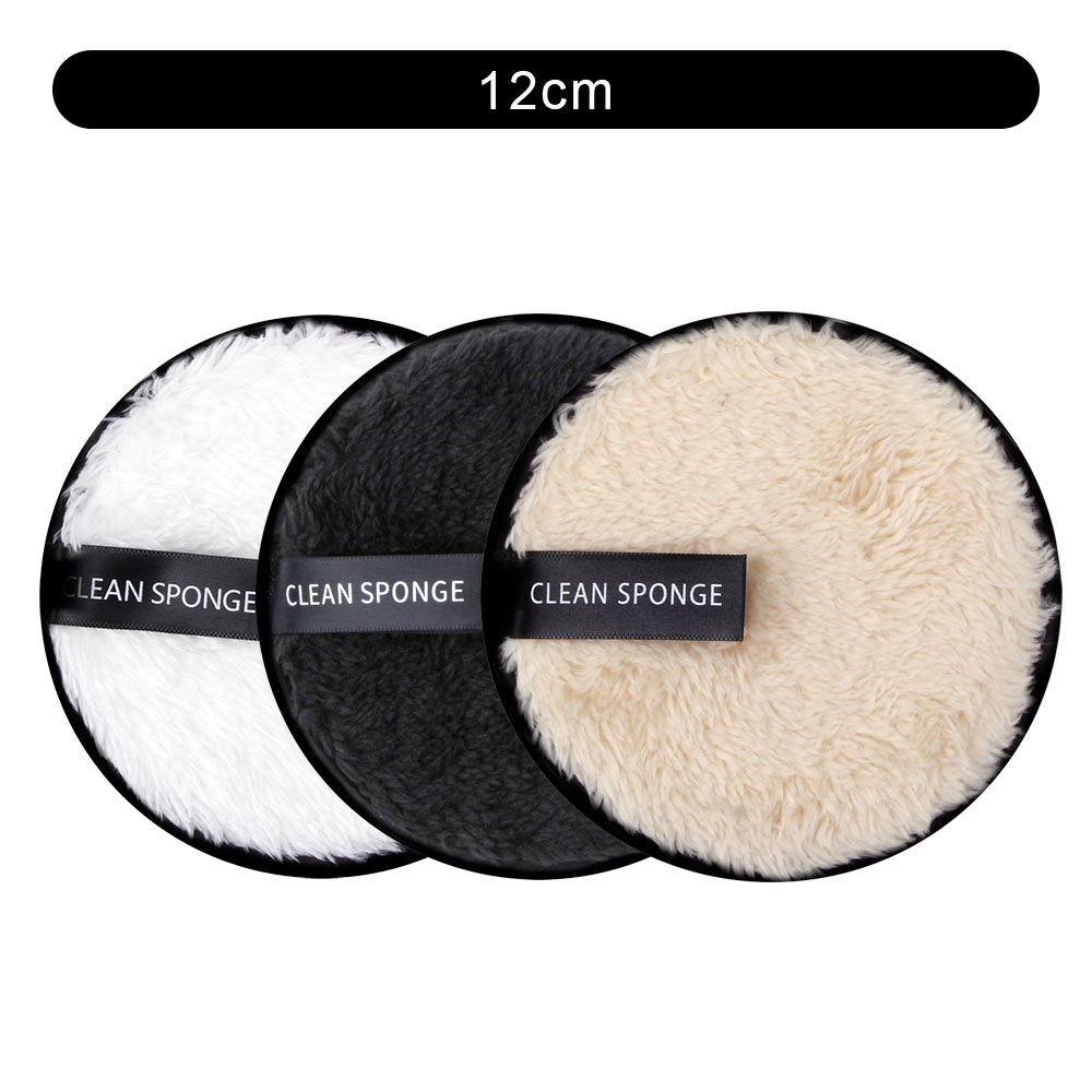 3Pcs Reusable Makeup Remover Pads Cotton Cosmetic remover cotton puff soft