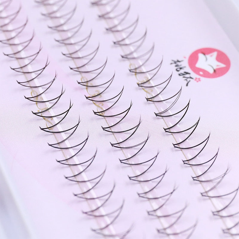 3DType Individual False Eyelashes Natural