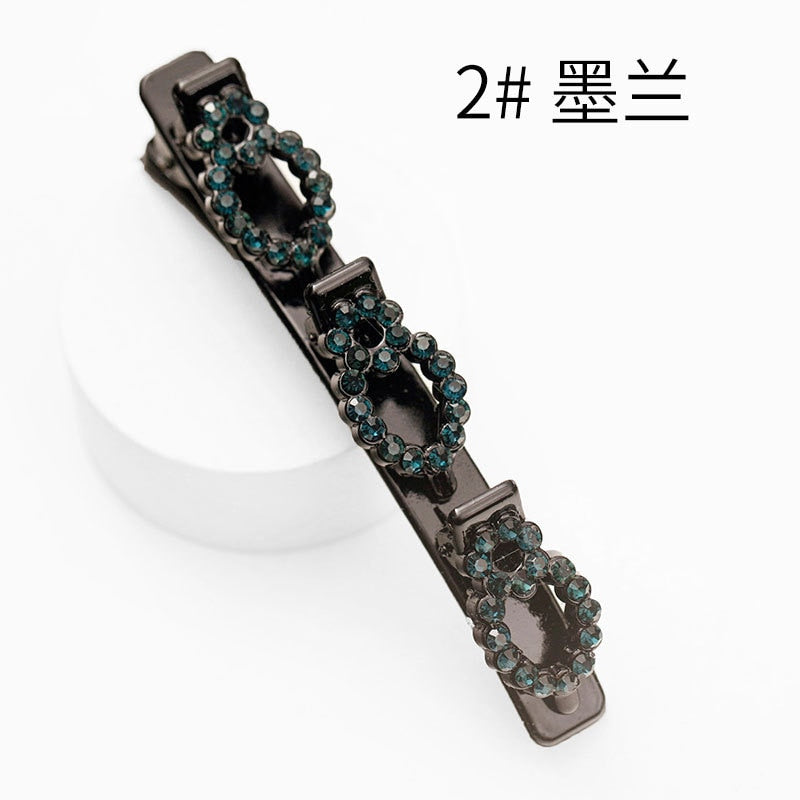 New Korean Elegant Hairpins Hairgrips Crystal Hair Clips For Women Girls Hair Accessories