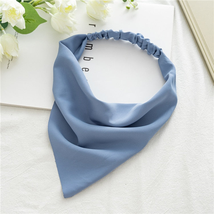 Women Girl Hair Accessories triangular hairband