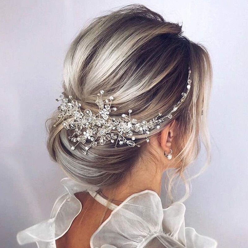 Crystal Hair Combs Headbands Accessories