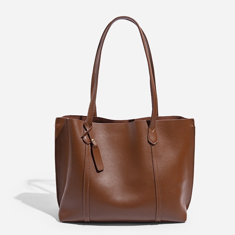 Female Bag 2023 New Fashion Senior Sense Luxury Tote Bag Large Capacity Simple Commuting Summer Shoulder Bag