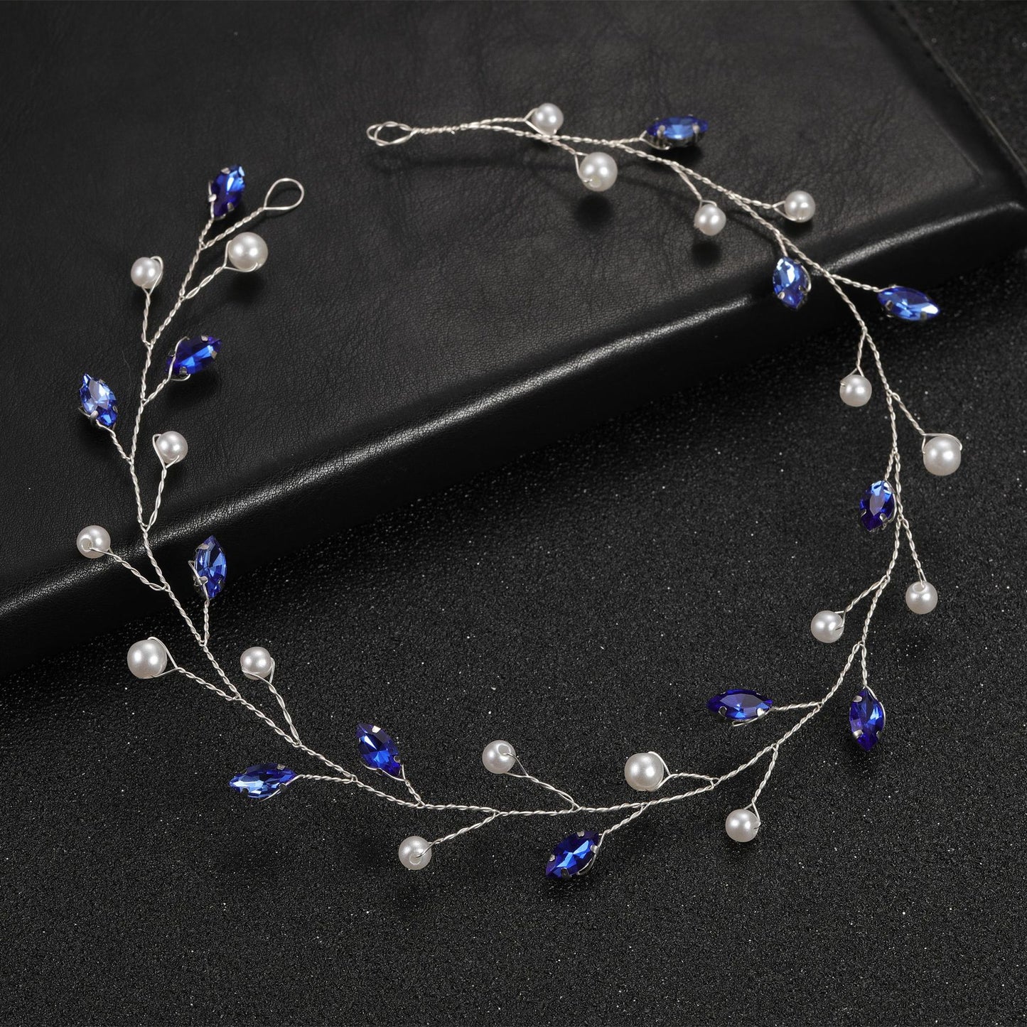Rhinestone Wedding Hairband For Bride Crystal Headband Hair Accessories Wedding Crystal Hair Band Bridesmaid Head Jewelry
