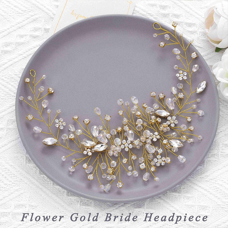 Crystal Hair Combs Headbands Accessories