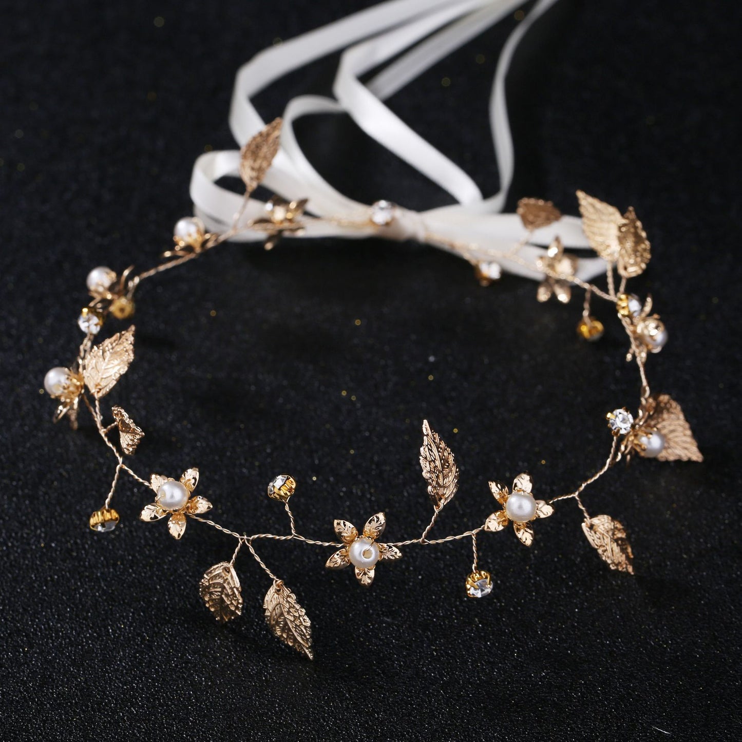 Rhinestone Wedding Hairband For Bride Crystal Headband Hair Accessories Wedding Crystal Hair Band Bridesmaid Head Jewelry