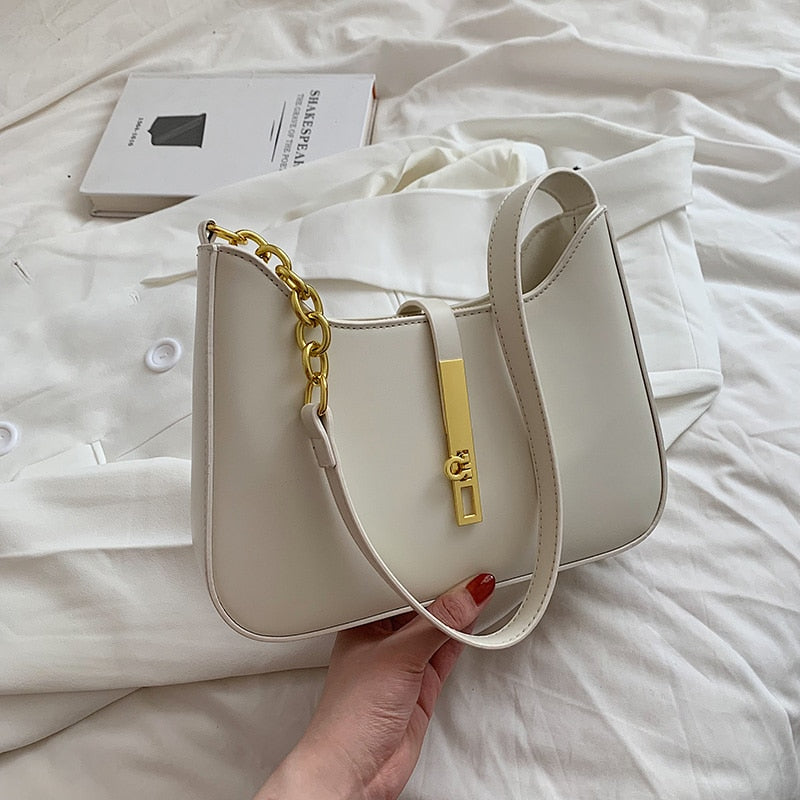 Top Quality Luxury Brand Purses and Handbags Designer Leather Shoulder Crossbody Bags for Women Dual Straps Underarm Sac A Main