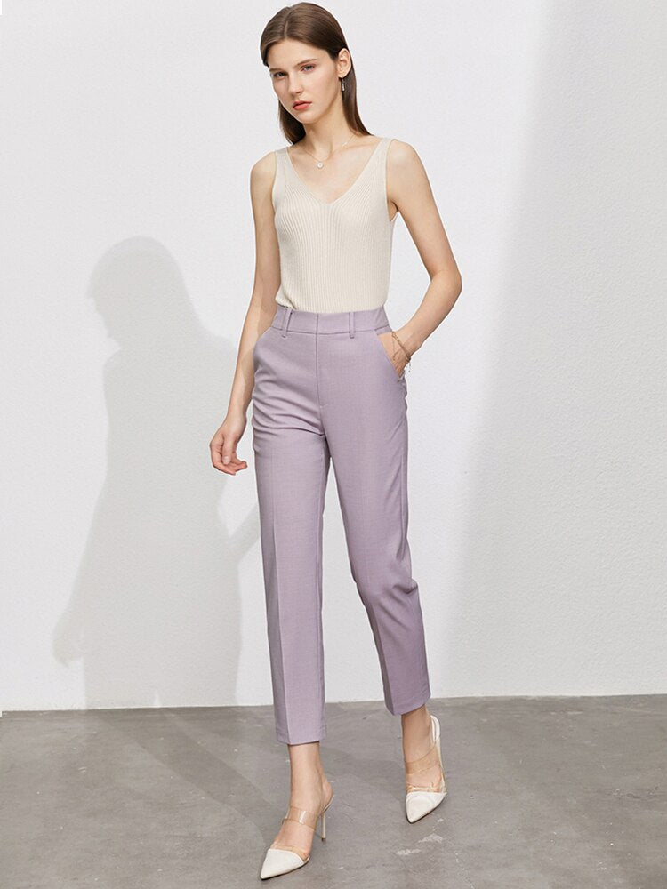 Women Blazer Jacket High Waist Pants Sold Separately Female Coat Lady Pants