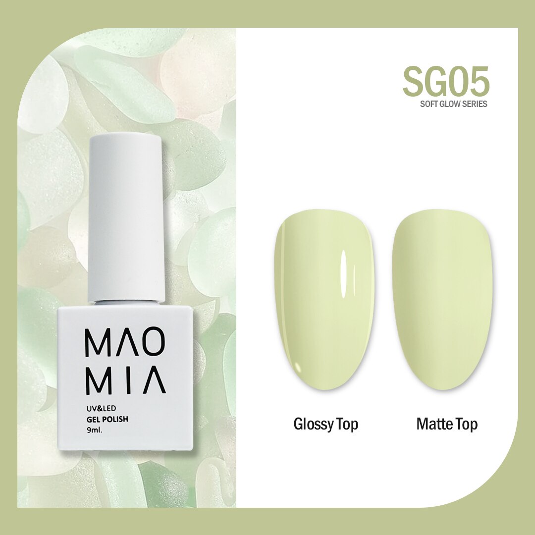 Professional nail paint for semi permanant manicure gel nail color