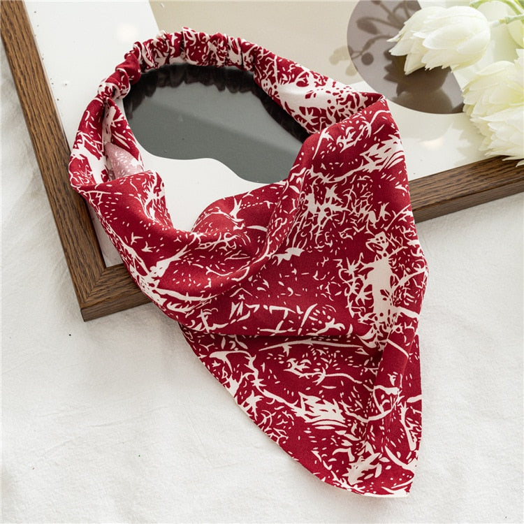 Women Girl Hair Accessories triangular hairband