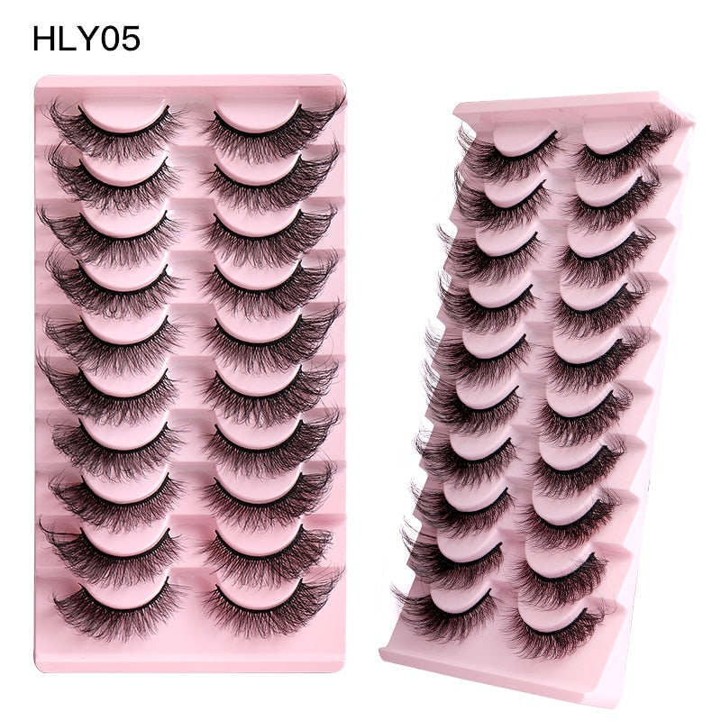 10/5 Pairs Natural Cat Eye Lashes