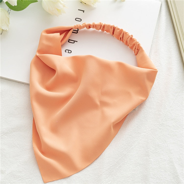Women Girl Hair Accessories triangular hairband