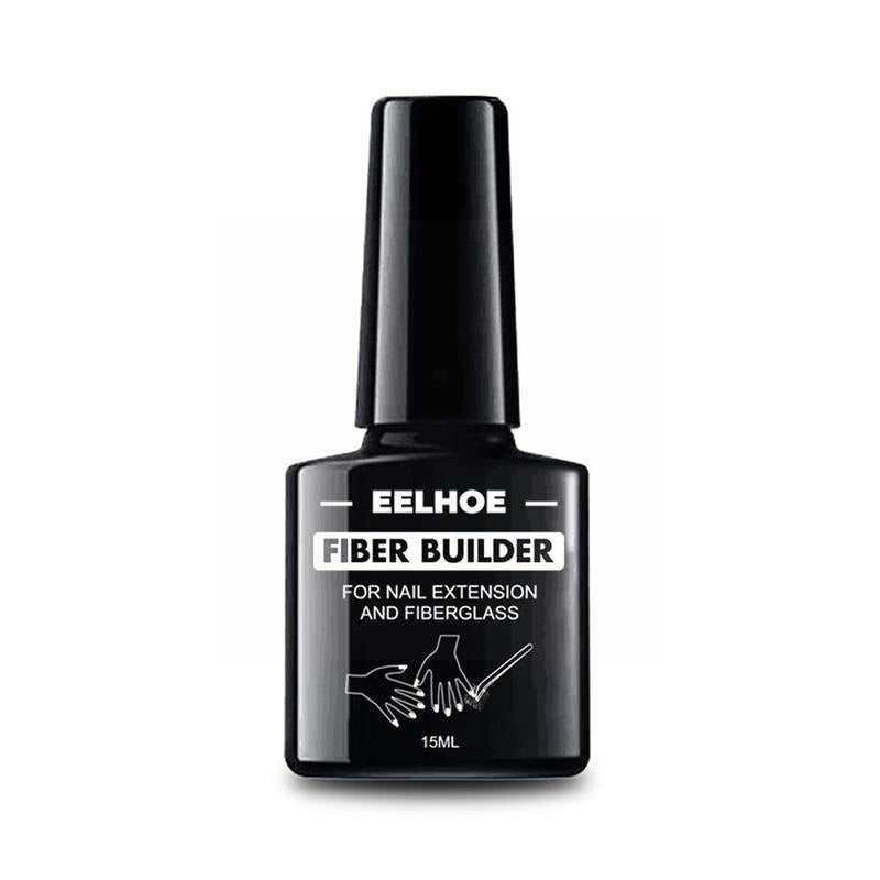 15ml Fiber Builder Glue Gel Nail Art With 10 Pcs Nail