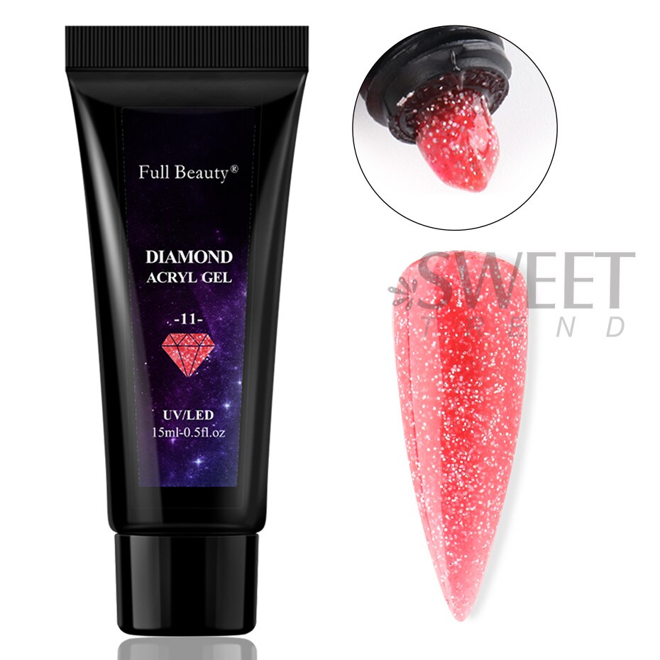 15ml Luminous Glow Nails Acrylic Extension Gel
