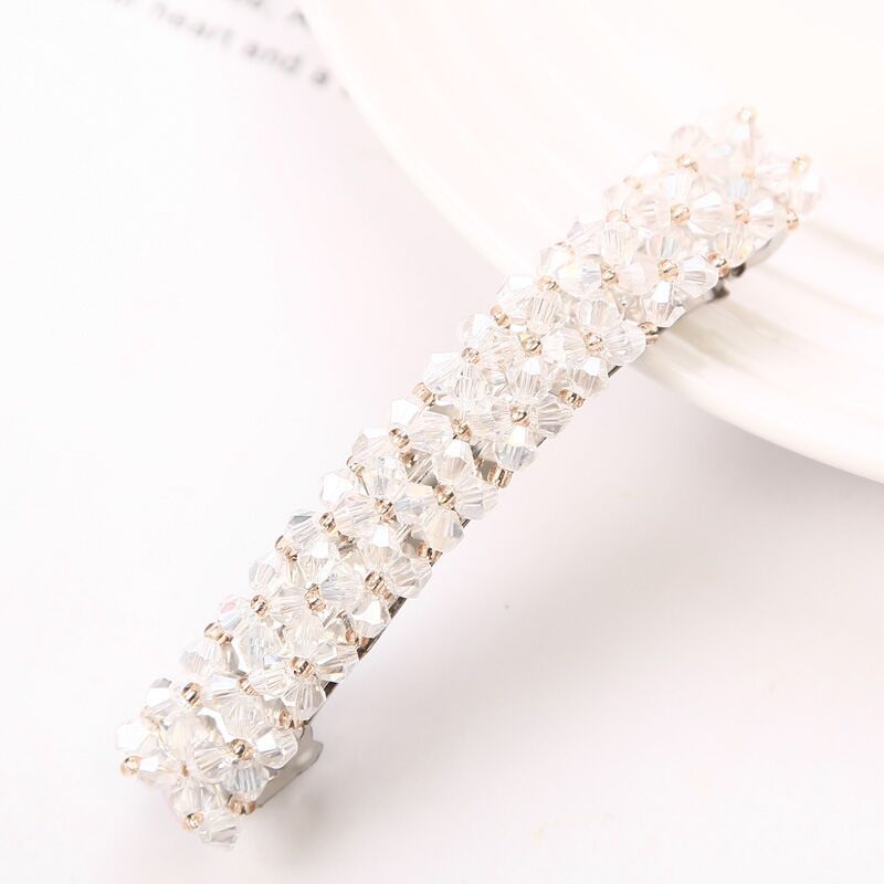 New Korean Elegant Hairpins Hairgrips Crystal Hair Clips For Women Girls Hair Accessories