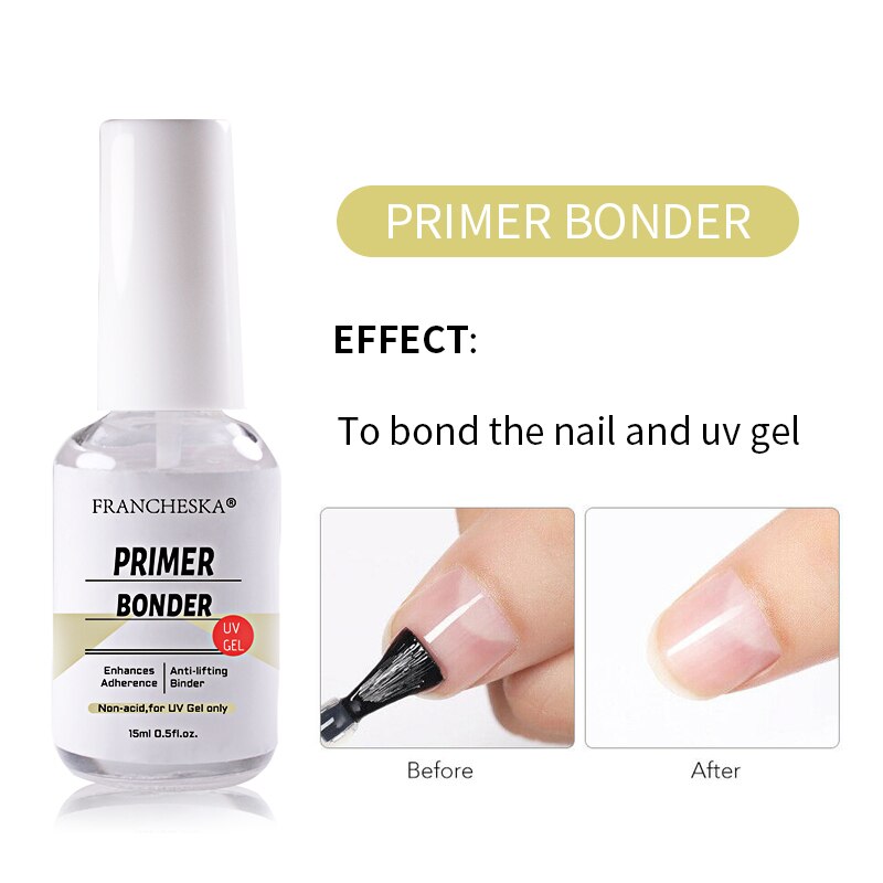 New Nail Polish Base Foundation And No Wipe Top Coat Transparent Primer Soak Off Primer Seal Layer Frosted Seal Layer Set TSLM2.