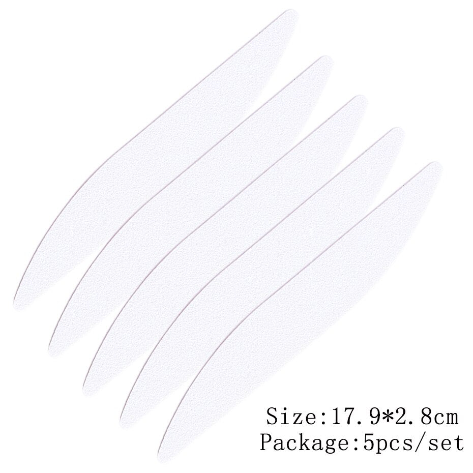 Mini Double Sided Nail File Set Sanding Buffer Block 180/240 Grit Gel Polish Manicure Tool Kit SA858