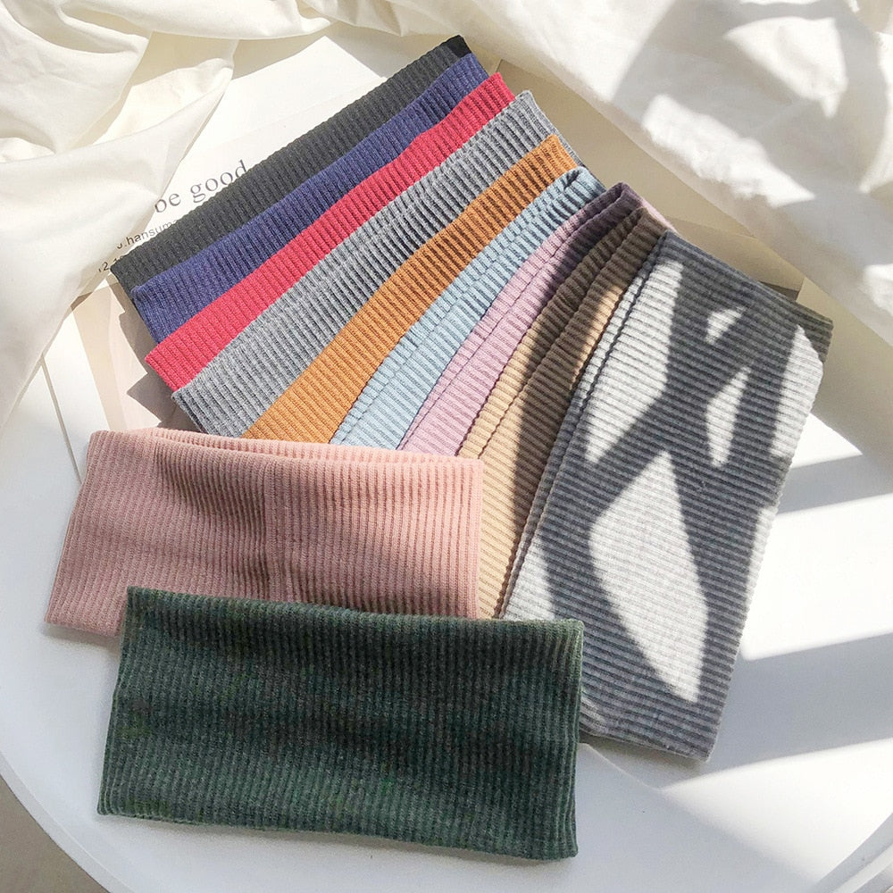 Sport Elastic Headbands Sports Stretch Ribbon Band
