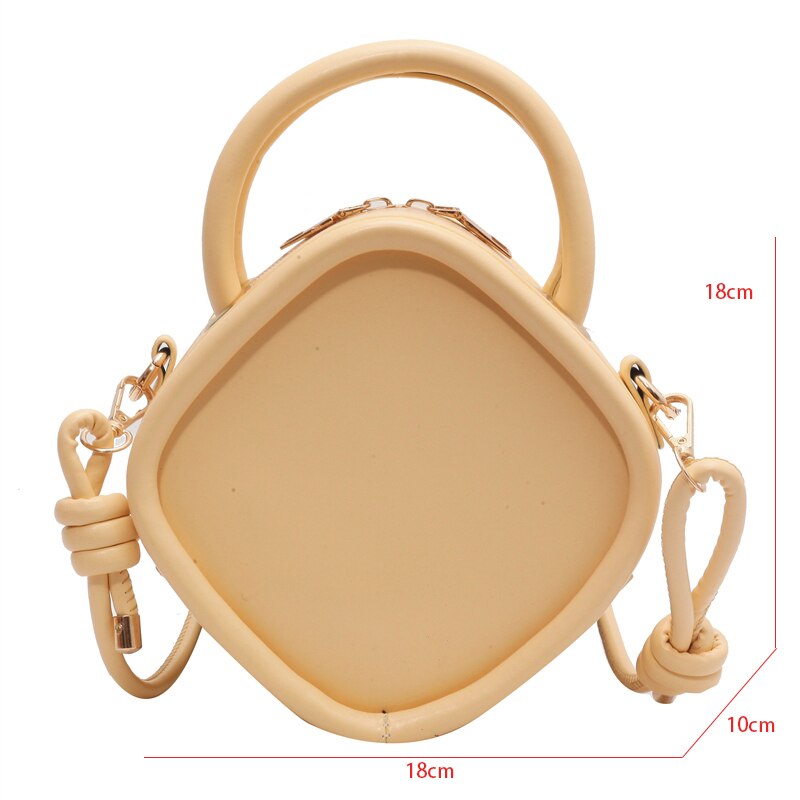 Geometric Women Handbag Green Design Lattice Shoulder Bag Fashon Ladies Knotted Shoulder Mini Crossbody Bag Purse Tote Clutch