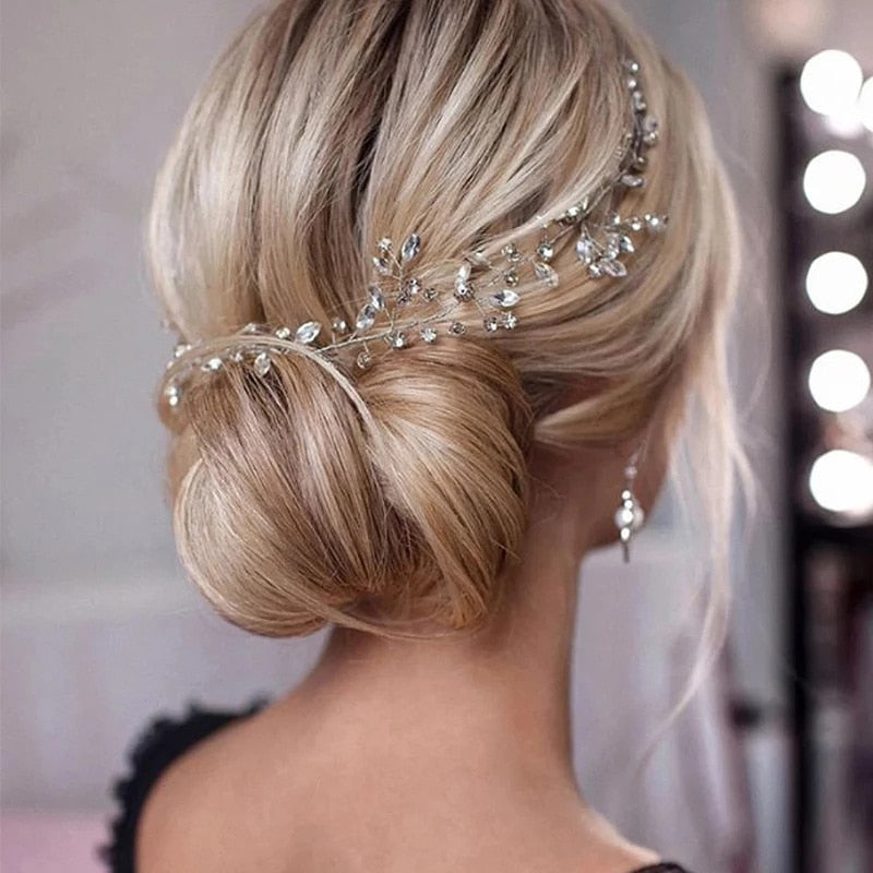 Crystal Hair Combs Headbands Accessories