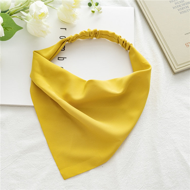 Women Girl Hair Accessories triangular hairband