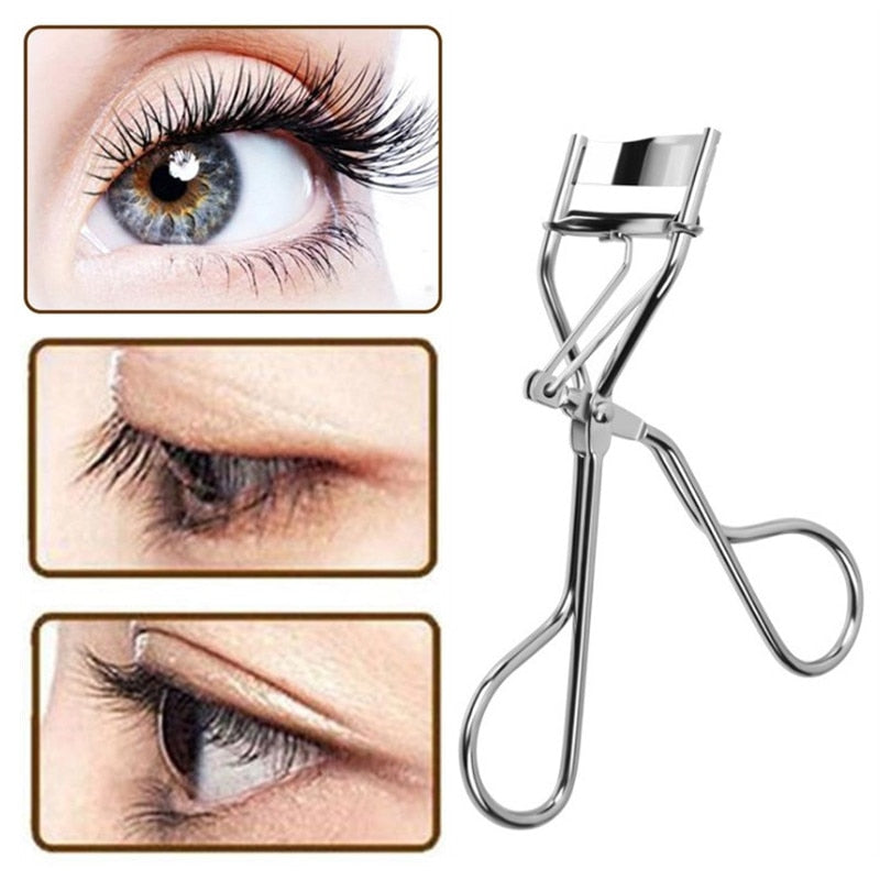 1Pcs Stainless Steel Eyelash Curler Mini