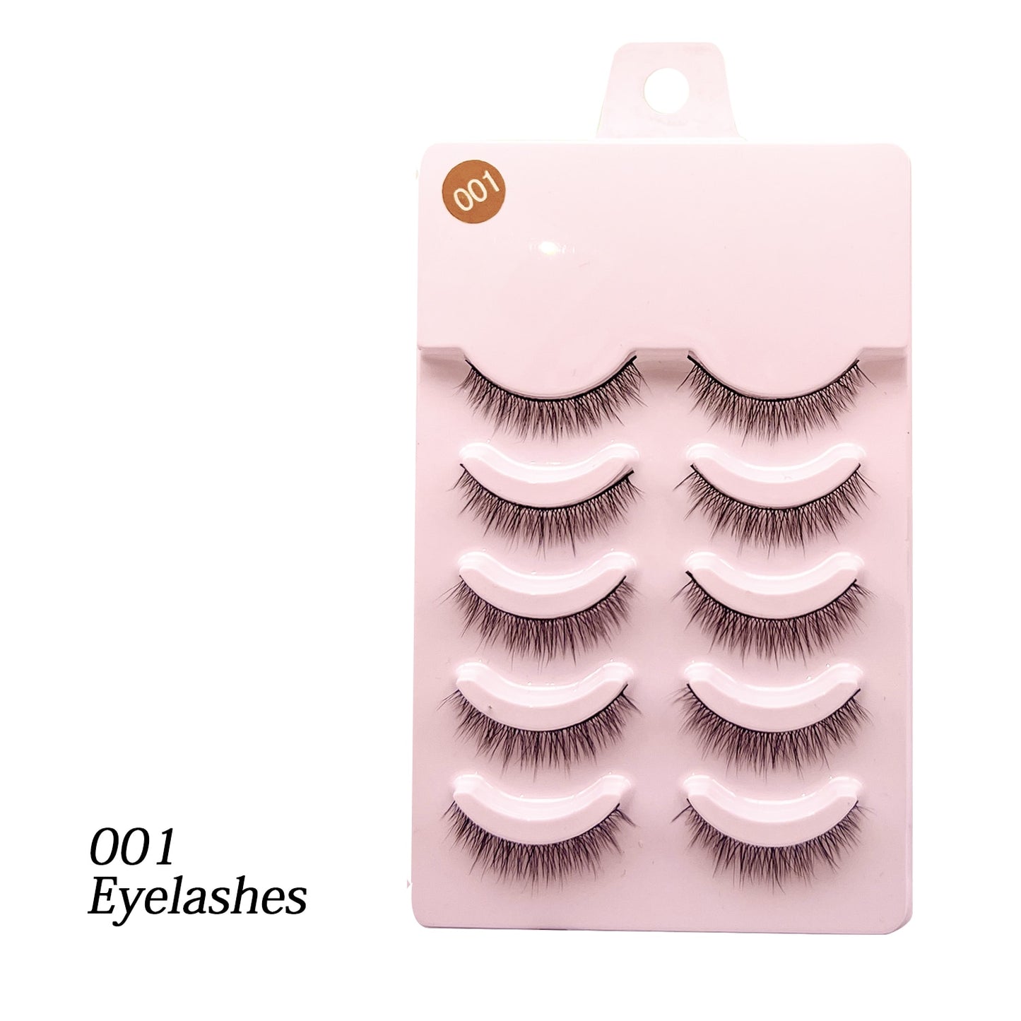 Natural 5 Pairs Professional Makeup Lashes Wispy False Eyelashes Korean Style Free shipping Cosplay Soft New Manga Beauty