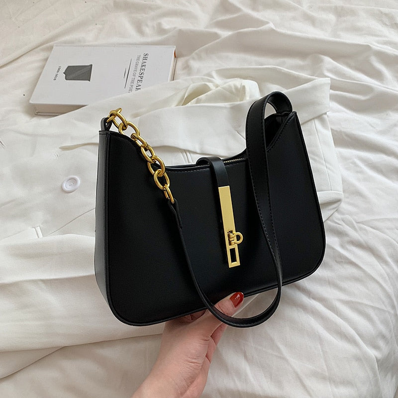 Top Quality Luxury Brand Purses and Handbags Designer Leather Shoulder Crossbody Bags for Women Dual Straps Underarm Sac A Main