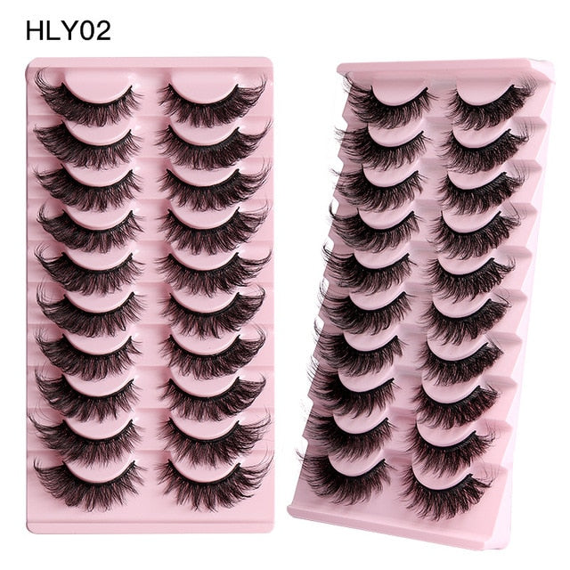 10/5 Pairs Natural Cat Eye Lashes
